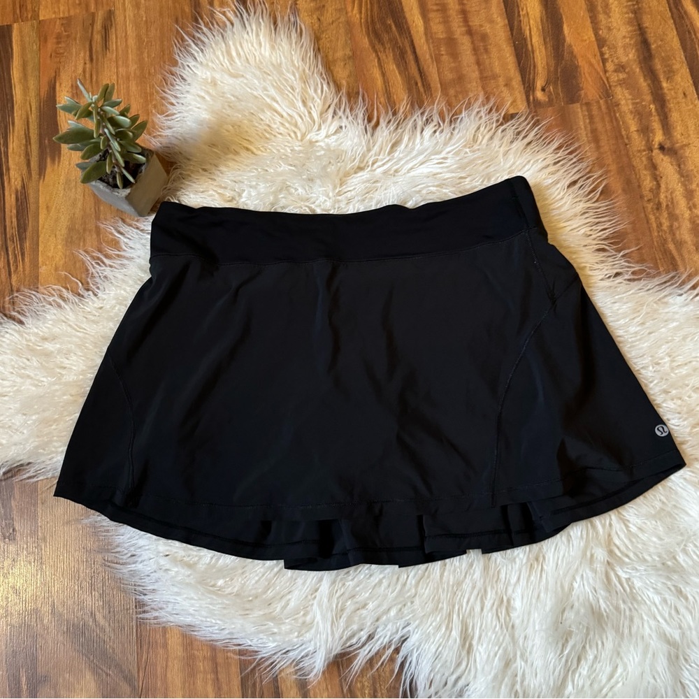 Lululemon Pleated Mini Skort Black